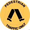 Pedestrian Traffic Only