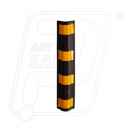 Corner Guard Rounded Rubber 100 X 100 X 20 X 800 MM