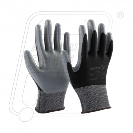 Hand gloves nitrile coted P55 NGA Mallcom