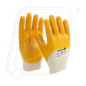 Hand Gloves nitrile coating on cotton interlock LPKY Mallcom