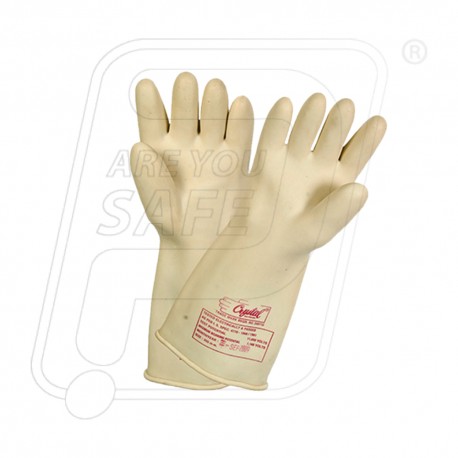 Hand gloves electrical 33000 volt WP 7500 volt