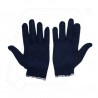 Hand Gloves Dotted Single blue dot on blue