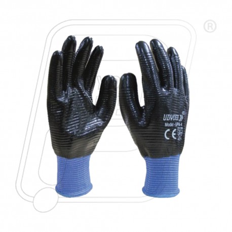 Hand Gloves Nitrile Coated UPN4 Udyogi