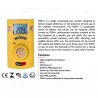 Portable Oxygen Gas Detector Watchgas