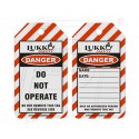 Tag-Danger-Do not operate (Set of 10 pieces) LUKKO