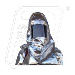 Aluminized hood with helmet