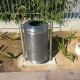 SS Perforated bin with 3 pole