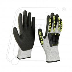 Hand Gloves Impact Resistance Cut Level 5 H33TDL Mallcom 