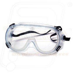 Goggles Es 009 Clear ( Eco) Chem. Splash Karam