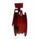 Fire hose reel swivelling type with 20mm pipe & nozzle