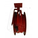 Fire hose reel swivelling type with pipe & nozzle