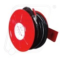 Fire hose reel swivelling type with 25mm pipe & nozzle