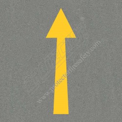 Road / Floor marking Thermoplastic straight arrow 3.5 Mtr
