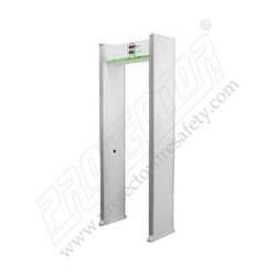 Door frame metal detector single zone