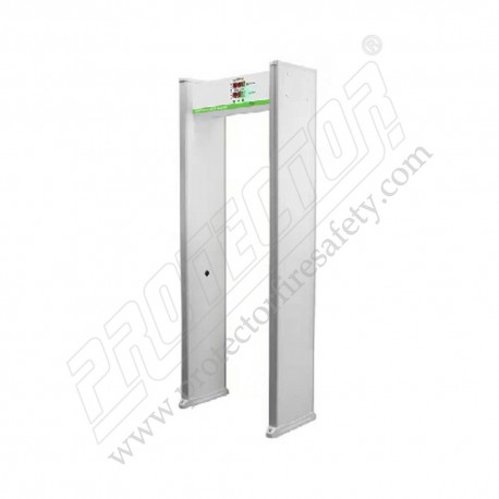 Door frame metal detector single zone