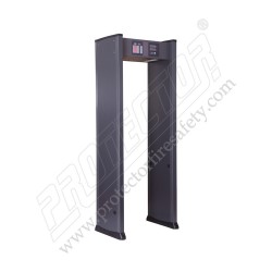 Door frame metal detector 6 zone