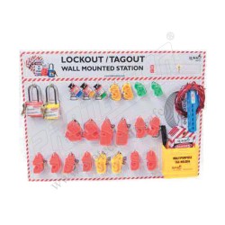 Open Lockout Tagout Station Circuit Breaker Kit 