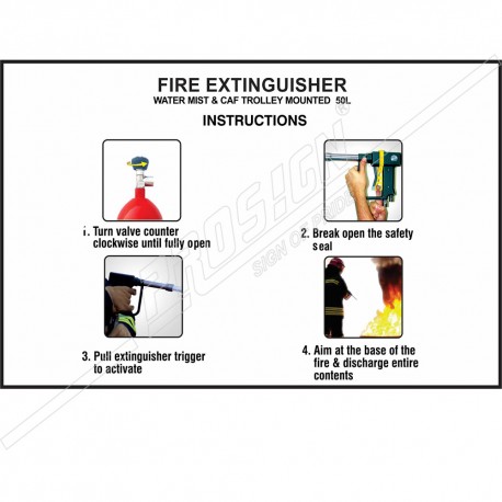 How to use clean agent extinguisher 