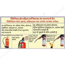 How to use water type fire extinguisher 