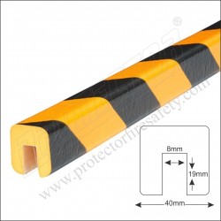 Edge Guard Protection G type 30X26mm Knuffi