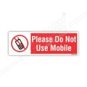 Please do not use mobile
