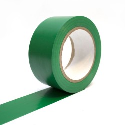 Floor marking tape green 75 mm. X 25 M