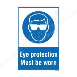 EYE PROTECTION MUST BE WORN