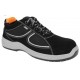 Safety shoes dual density black color AC-1632 Allen Cooper