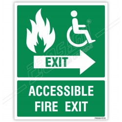 ACCESSIBLE FIRE EXIT