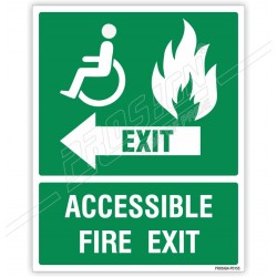 ACCESSIBLE FIRE EXIT