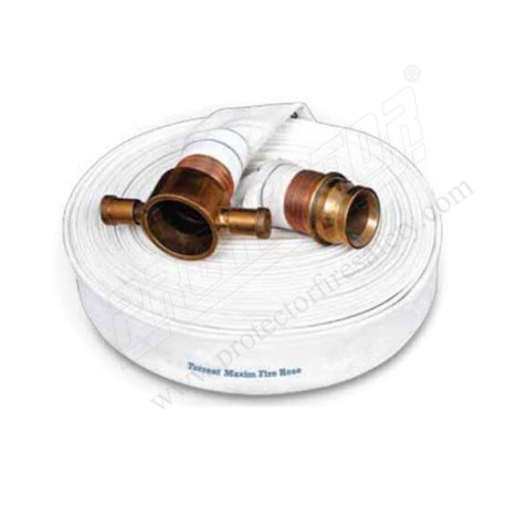 Fire hose 63 mm X 15 M Torrent Maxim Type A with IS 304 SS Coupling 
