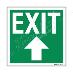DIRECTION ARROW WITH EXIT SIGN