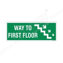 WAY TO FIRST FLOOR
