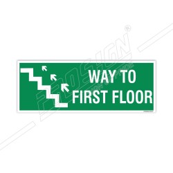 WAY TO FIRST FLOOR
