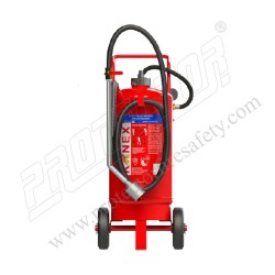 Fire Ext D Type Metal Trolly mounted 25 kg Kanex