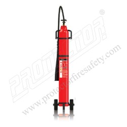 Fire Ext CO2 type 9KG Kanex Trolley Mounted 