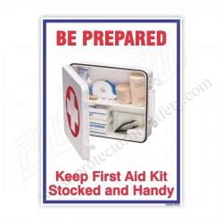 Be prepared first aid kit