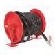 Fire hose reel with pipe & nozzle
