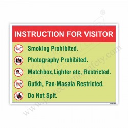 INSTRUCTION FOR VISITOR