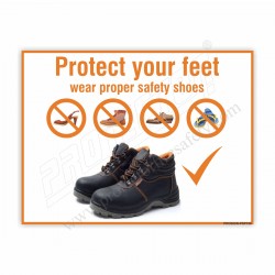 Protect your feet 