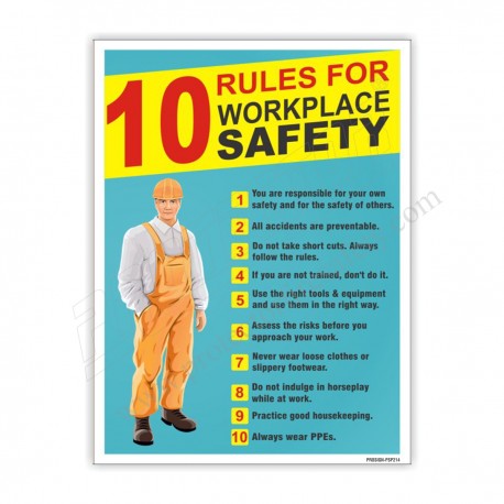 WORK PLACE SAFETY RULES| Protector FireSafety