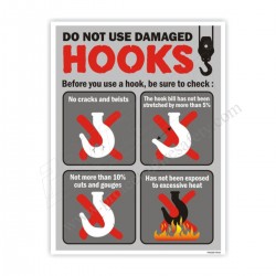 DO NOT USE DAMAGED HOOK