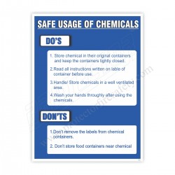 SAFE USAGE OF CHEMICALS