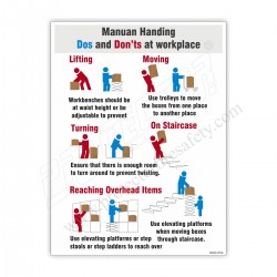 DO'S AND DON'TS AT MANUAL WORK PLACE