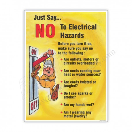 NO TO ELECTRICAL HAZARDS| Protector FireSafety