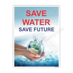 save water save future poster