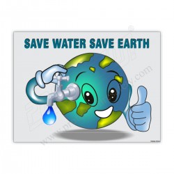 SAVE WATER SAVE EARTH