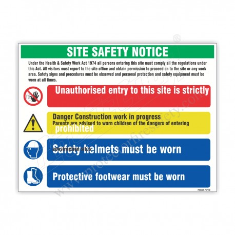 Site Safety Notice 