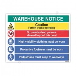 Warehouse Notice