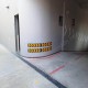 Round Pillar Guard 1000X200X8mm with Yellow reflective arrow with installation